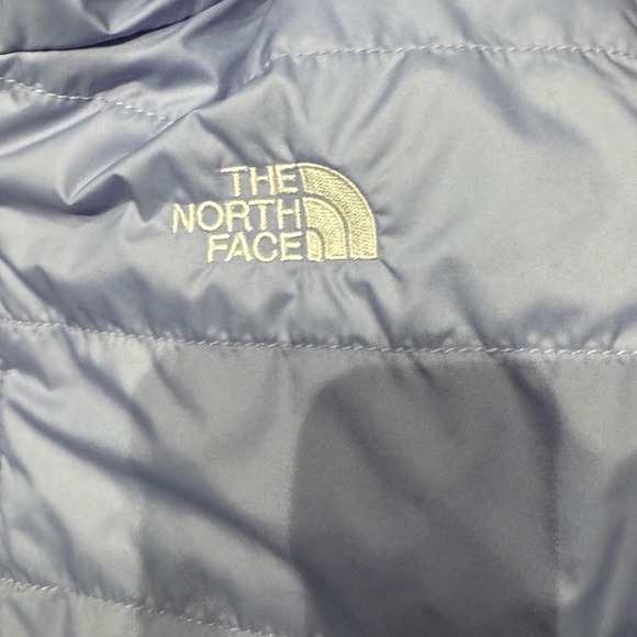 The North Face Reversible Puffer Jacket Girls 6 Cozy Lavender Winter Essential - Picture 3 of 6